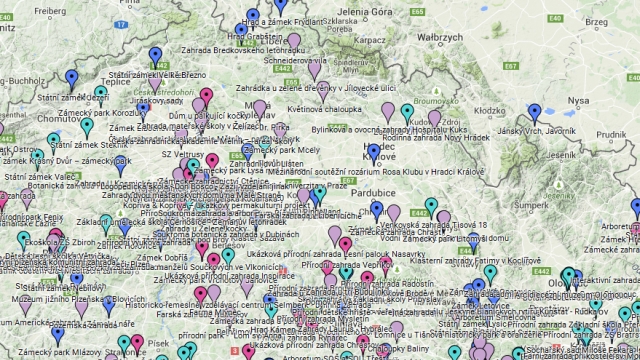 Víkend otevřených zahrad 2015 - mapu míst najdete na www.vikendotevrenychzahrad.cz