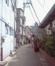 Ulička starého města v Soulu