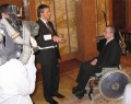 Za to, že nezištně pomáhá druhým, dostal ocenění z rukou primátora Pavla Béma také handicapovaný dobrovolník Martin Hanibal.