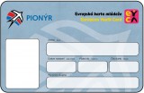 Členská karta EYCA (Pionýr)
