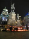 17. listopad 2014 - 25. výročí Sametové revoluce (Václavské náměstí v Praze, foto Michala K. Rocmanová)