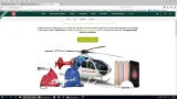 Výřez internetové stránky věnované soutěži týkající se mobiliní aplikace Záchranka (Printscreen)