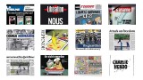 Teroristické útoky v Paříži na redakci Charlie Hebdo v lednu 2015 zaplňují stránky médií (zdroj: iDnes.cz)